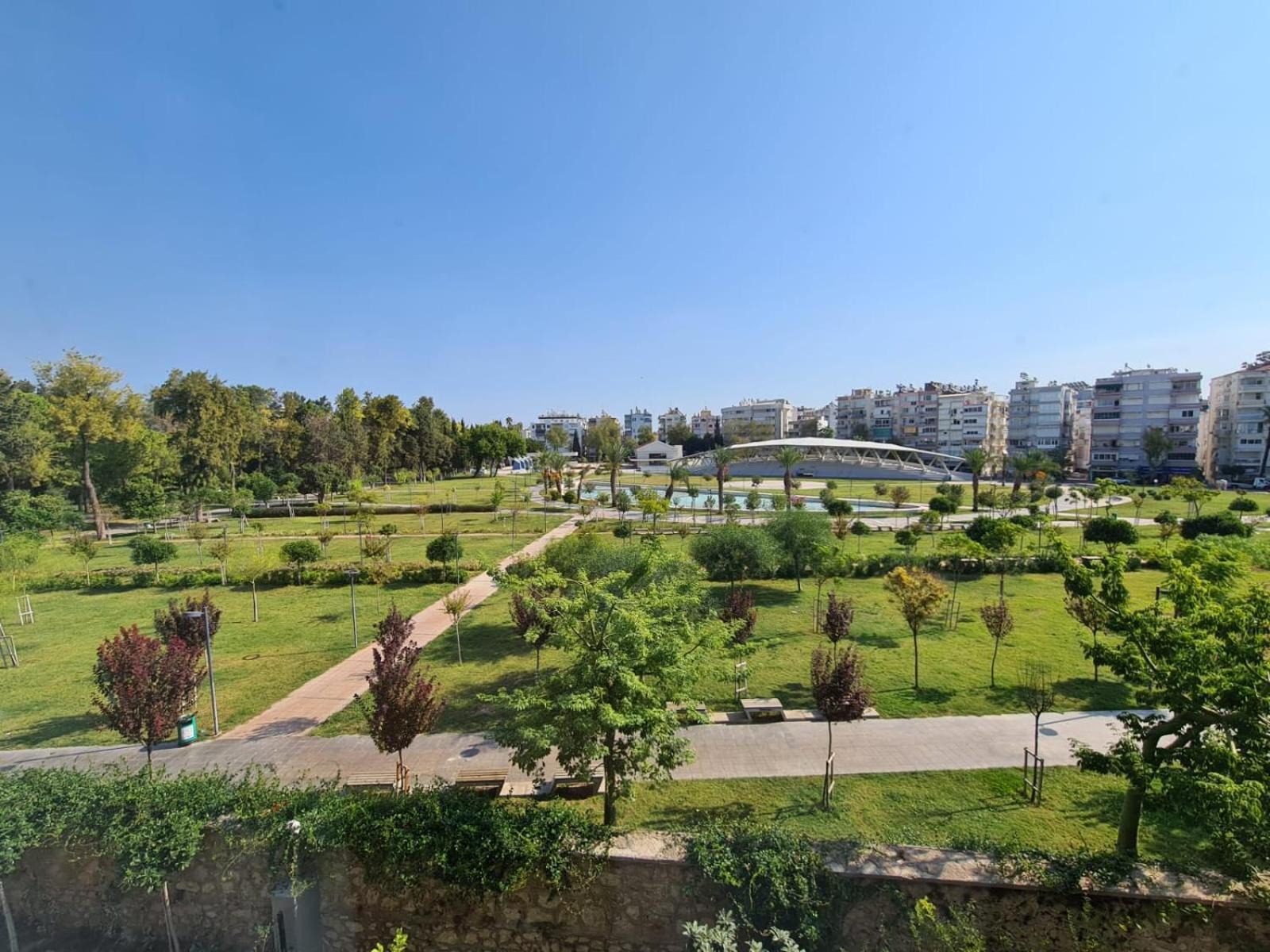 Appartement met uitzicht op het park