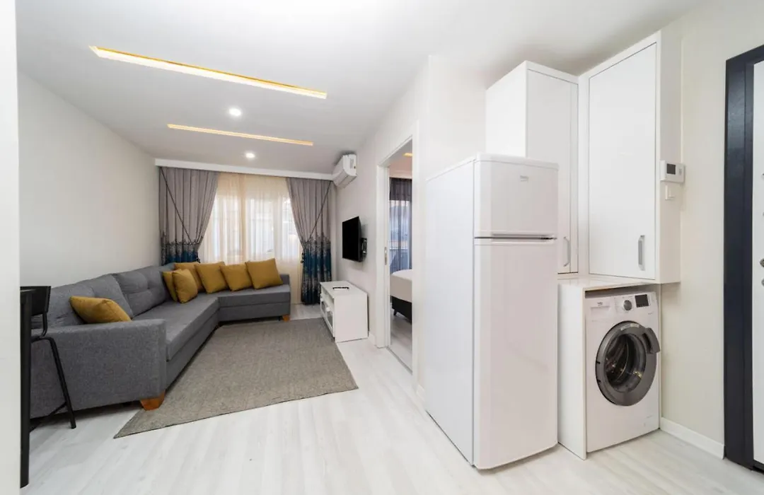 Modern And Central Flat Near Beach In Muratpasa-1
