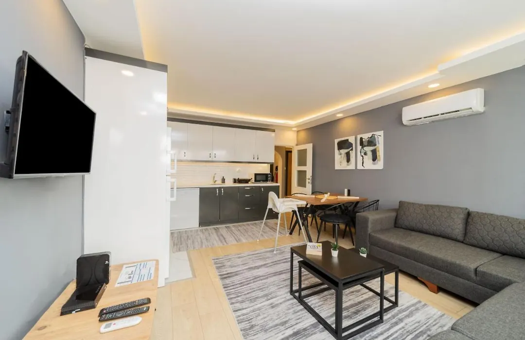 Lovely Central Apartment Near Beach In Muratpasa, Antalya-1