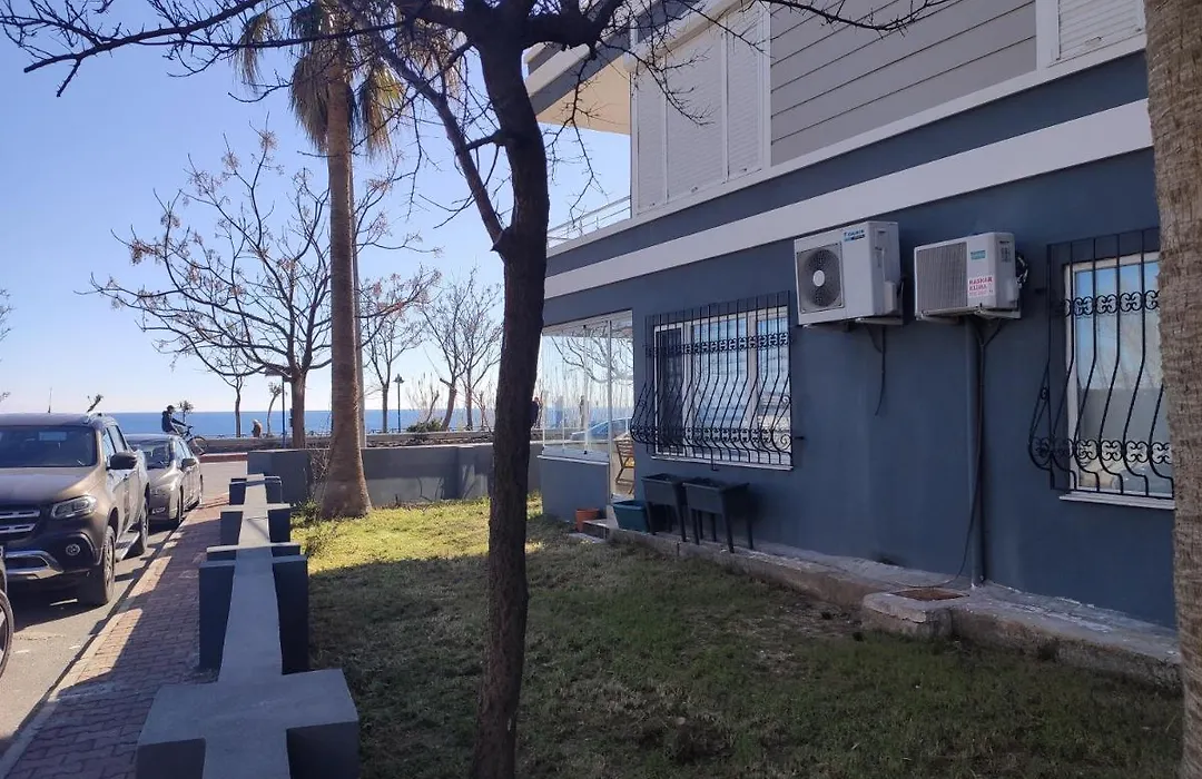 Sea & Sunset View Flat With Garden In Lara Antalya-1