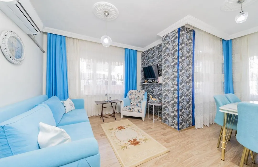 Capacious Flat With Terrace In Central Muratpasa-1