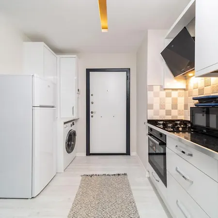 Modern And Central Flat Near Beach In Muratpasa-3