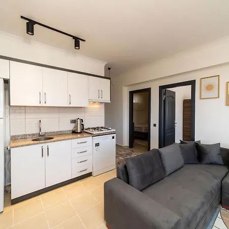 Sea View Flat With Balcony Near Beach In Aksu-2