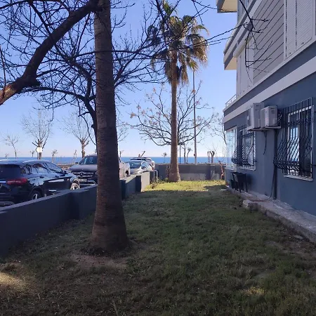 Sea & Sunset View Flat With Garden In Lara Antalya-3